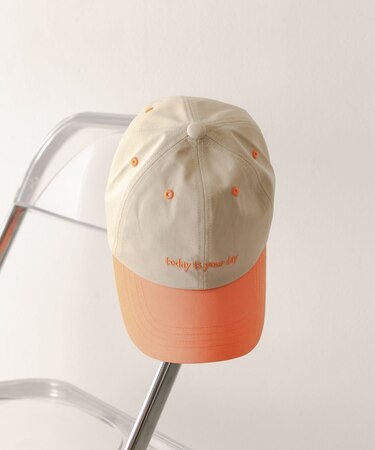 バイカラーコットンキャップ