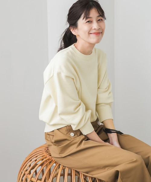 UR TECH 200日ニット』スウェットライクプルオーバー｜アーバン