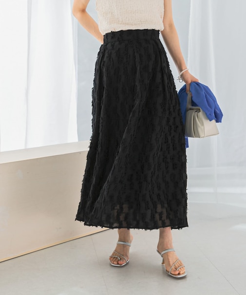 ジャガードコクーンスカート