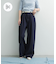 Denim Tuck Wide Pants