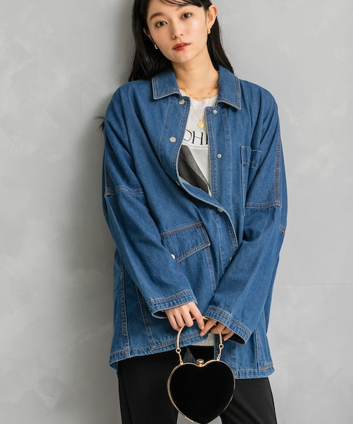 YENN　LT DENIM COAT