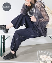 『別注』prince　ナイロンラインパンツ