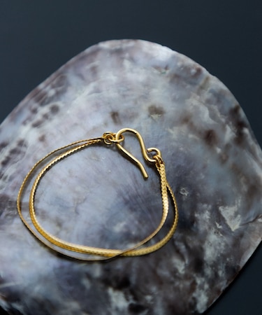 SMELLY so’　double chain bracelet