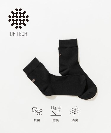 『UR TECH』バックロゴソックス