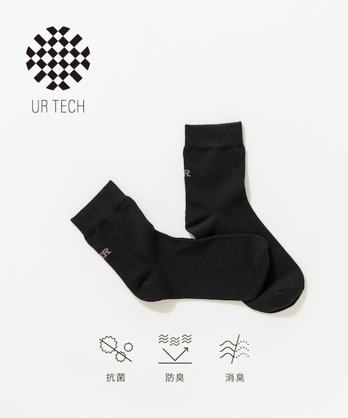 『UR TECH』バックロゴソックス