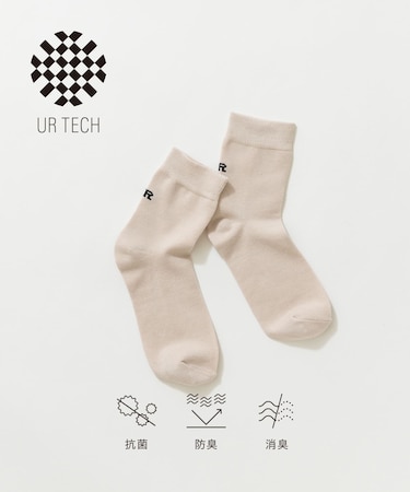 『UR TECH』バックロゴソックス