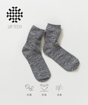 『UR TECH』カラーMIXショートソックス