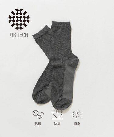 『UR TECH』針抜きシアーソックス