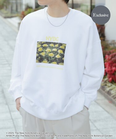 NYBG クルーネックルーズスウェットB