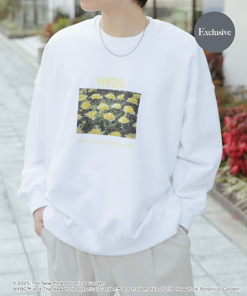 NYBG クルーネックルーズスウェットB