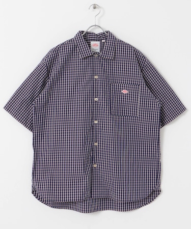 DANTON　WORK SHIRTS SHORT-SLEEVE