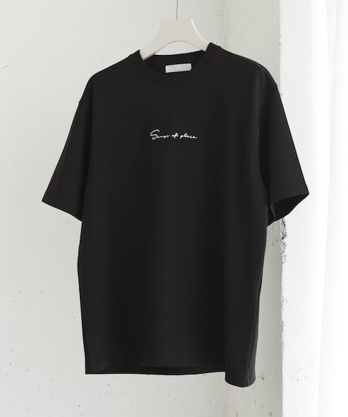 『ユニセックス』シシュウポンチショートスリーブTシャツ