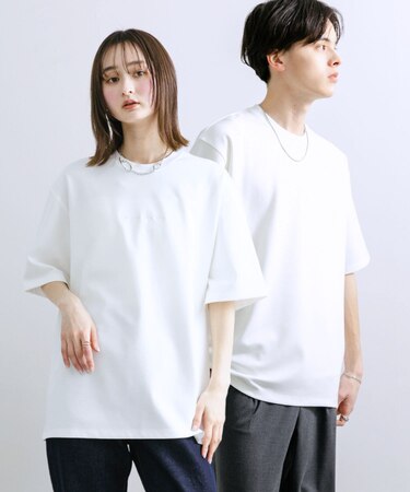 『ユニセックス』シシュウポンチショートスリーブTシャツ