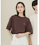 『一部WEB限定カラー』『ユニセックス』シシュウダンボールポンチショートスリーブTシャツ