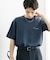 『一部WEB限定カラー』『ユニセックス』シシュウダンボールポンチショートスリーブTシャツ