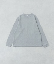 度詰めワッフルロングスリーブ
