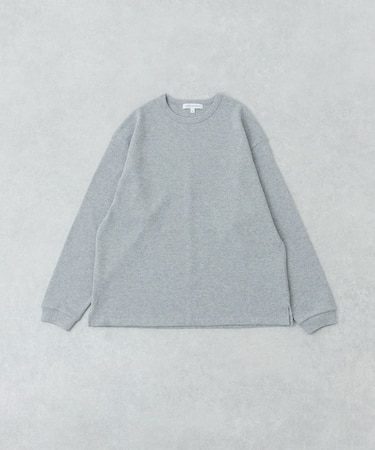度詰めワッフルロングスリーブ