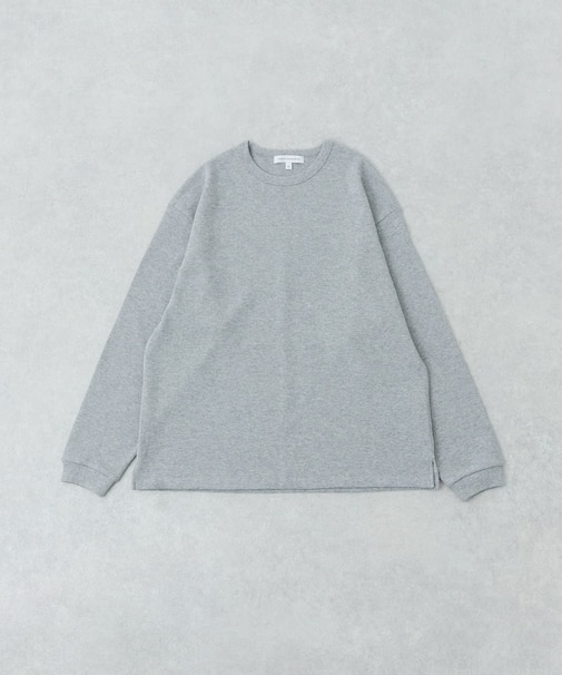度詰めワッフルロングスリーブ