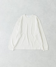 度詰めワッフルロングスリーブ