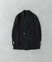 new basic　リネンセミダブルジャケット