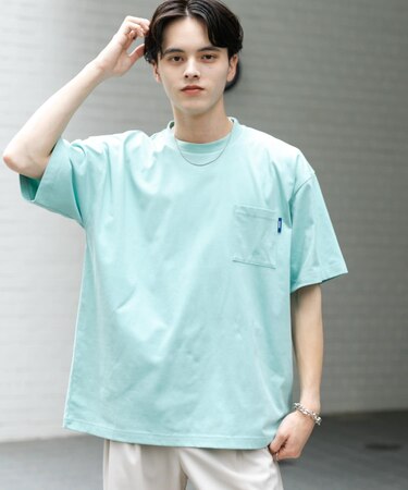 『UR TECH ひやサラクール』リラックスポケTシャツ