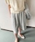 『セットアップ対応』 ワンタックハーフパンツ