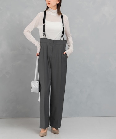 サスペンダーパンツ