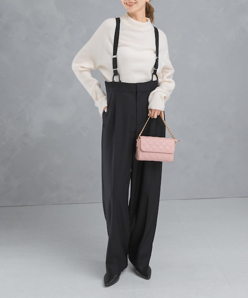 52 サスペンダーパンツ THE KEIJI / IJIIT&Co. ONLINE STORE/商品詳細 ツィード調フラノ