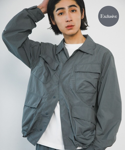 別注  Peak Apparel×DOORS ナイロンタッサーブルゾン 別注』Snow Peak Apparel×DOORS Nylon Tussah Blouson｜アーバン