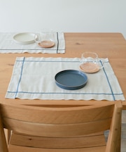 DOORS LIVING PRODUCTS コットンリネンランチマット ライン
