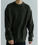 『UR GREEN』CREW NECK KNIT