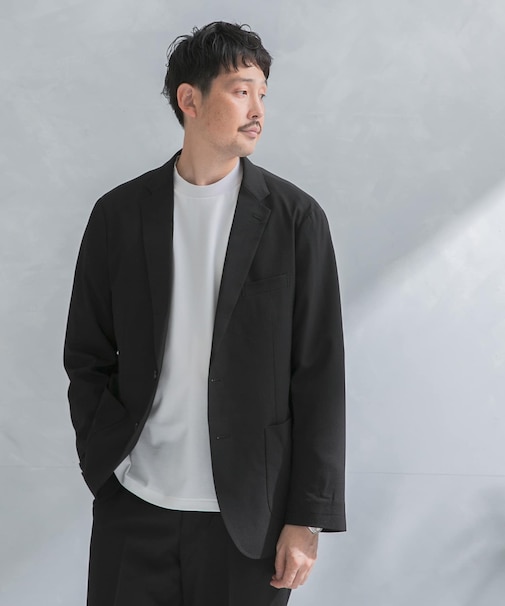 『イージーケア』LIFE STYLE TAILOR カルゼストレッチコンフォータブルジャケット