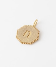 LA SOEUR イニシャルオクタゴンチャーム