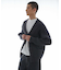 new basic COTTON CASHMERE WIDE RIB CARDIGAN