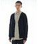 new basic COTTON CASHMERE WIDE RIB CARDIGAN