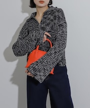 ダブルジップセーター