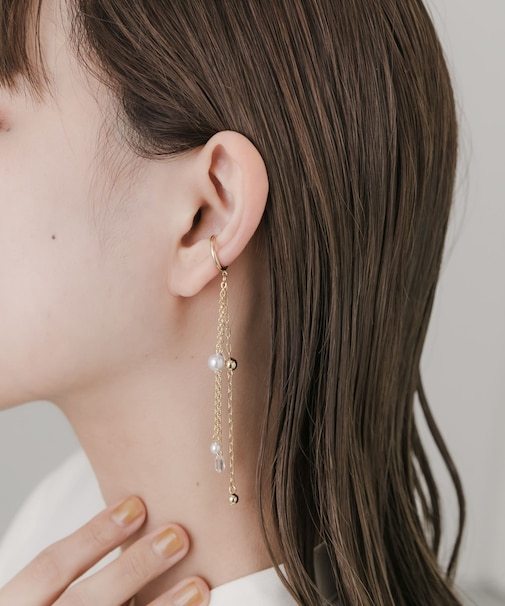 トリプルチェーンイヤカフ