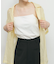アシンメトリーカップ付キャミ