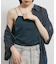 アシンメトリーカップ付キャミ