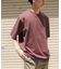 FORK&SPOON　ボーダープレーティングショートスリーブTシャツ