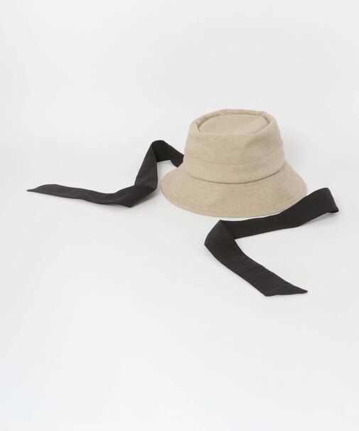 2WAYリボンバケットハット