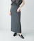 YENN　ADJUST SLIT SKIRT