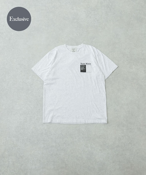 『別注』HEAR MY NAME×UR　YvesKlein Art T-shirts