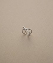 decor『デコール』　Line curve ring