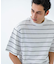 RELAX FIT BORDER T-SHIRTS
