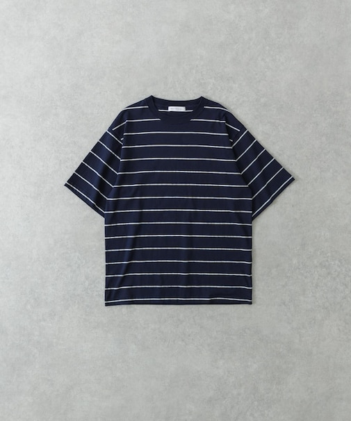 RELAX FIT BORDER T-SHIRTS