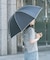 because　晴雨兼用パイピング長傘