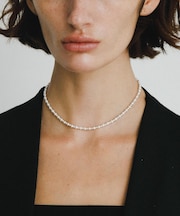 decor『デコール』　Hematite Pearl Choker