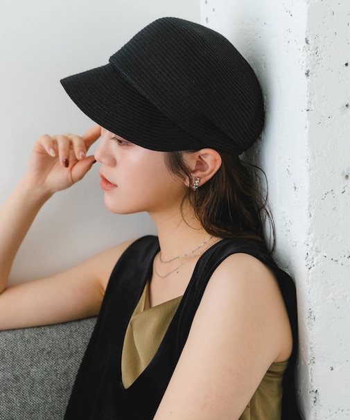 洗えるたためるキャスケット