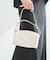 LEATHER SQUARE SHOULDER